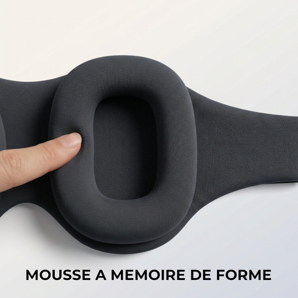 Necimask Full | Masque de sommeil lesté 3D